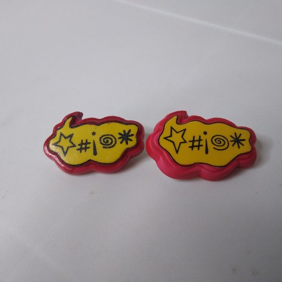 Set Of 2 Expletives Pins - Picture 2 of 10